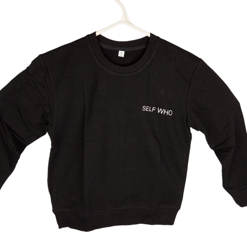 NWOT Black sweatshirt medium size